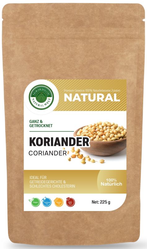 Koriander ganz